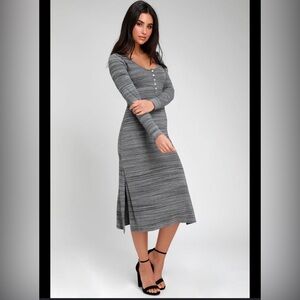 ❤️O’Neill Thermal Midi Dress, Perfect for layering!